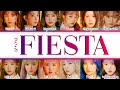 IZ*ONE - 'FIESTA' Color Coded Lyrics