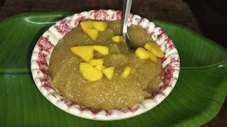 மாம்பழம் ரவா கேசரி || மாம்பழம் கேசரி || mango kesari recipe #akkasamayal