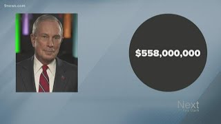 How much did Bloomberg spend per vote he got?