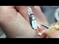 star wars storm trooper nail art tutorial