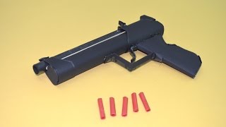 How to make a paper gun that shoots - Easy Tutorials