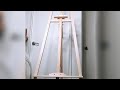 How to assemble wood easel stand from Hobby Lobby