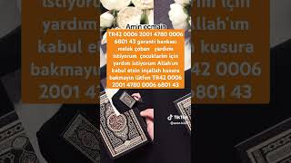 TR42 0006 2001 4780 0006 6801 43 garanti bankası  melek çoban ne olur yardım edin lütfen 🙏