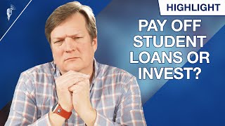 Should You Pay Off Student Loans or Invest?