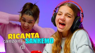 Riusciamo a RICANTARE le migliori canzoni di Sanremo? Ameli vs Mamma