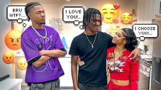 I TOLD DMIYA TO CHOOSE BETWEEN ME AND TRAY 😱🥰 (SHE CHOOSE!?!)