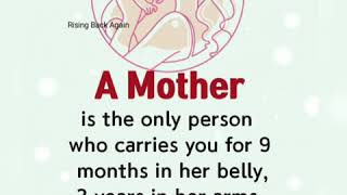 Mother | A Mother's Love | Mother Status