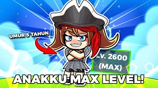 AKHIRNYA Anakku MAX LEVEL di Blox Fruits!