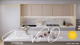 9 Unistone Calacatta Vagli Oro Quartz Photos to Inspire Your New Project