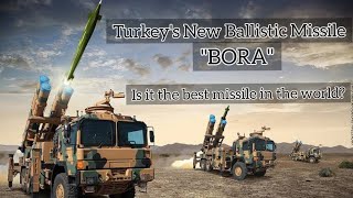 Turkey Short-range ballistic missile (Bora) missile launch!!!