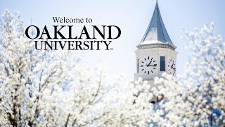 Oakland University Virtual Welcome Reception