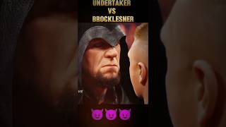 Undertaker Vs Brocklesnar 😵😵#wwe #undertaker #brocklesnar  #shorts
