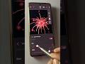 Fireworks Animation In Mobile. #shorts #animation