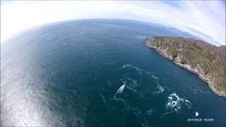 Skyhunter over the Corryvreckan