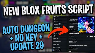 Blox Fruits Script Control Rework Update Auto Farm Auto Dungeon Auto