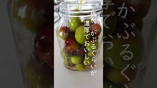 【ノンシュガー梅酒】冷凍梅で作ればすぐ飲めます