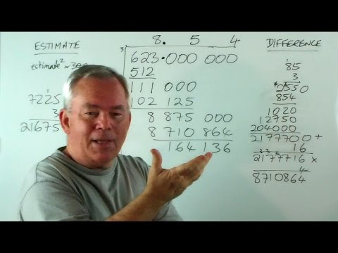 How to Calculate a Cube Root Using the Division Method How to Calculate a Cube Root Using the Division Method