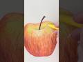 Draw a Realistic Apple for Kids #drawing #letsdraw #howtodraw