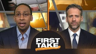 Stephen A. has problem with Draymond Green's mom blaming Kevin Durant on Twitter | First Take | ESPN