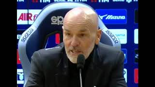 Conferenza mister Pioli post Lazio - Milan 4 - 0 ( 24.01.2023 )