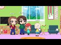 Caillou turns the house into Gacha Life/Grounded