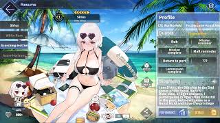 Azur Lane: Sirius L2D Skin [Scorching-Hot Seirios] (Black Friday Akashi's Fire Sale 2022)