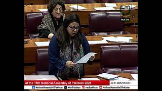 NA passes The Digital Nation Pakistan Bill, 2024 moved by M/O State Shaza Fatima Khawaja