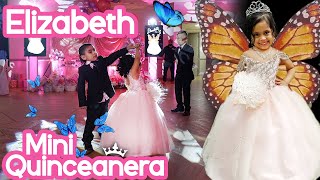 ELIZABETH MINI QUINCEAÑERA | FIESTA DE 3 AÑOS | TEMA VALS DE LA MARIPOSAS | DJ TEKILA NYC