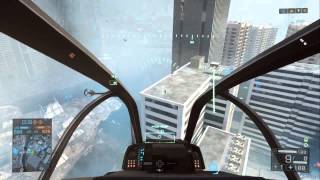 BF4 Attack Helicopter 53-0 Kill streak Flawless Gameplay (Pilot)