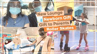 SPECIAL GIFT TO MY PARENTS | BUYING NEWBORN ESSENTIALS | ROLLER SKATES SA PLAY HOUSE