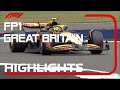 FP1 Full Highlights | 2024 British Grand Prix