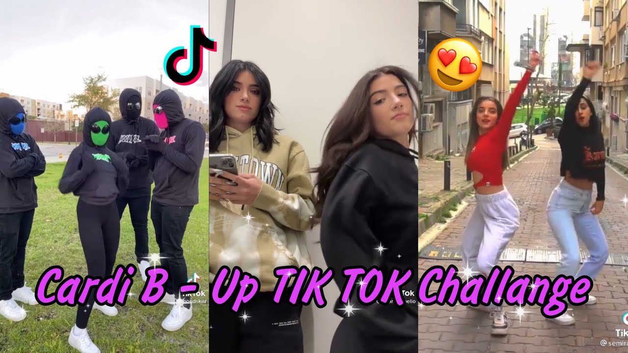 Cardi B - Up | TIK TOK Dance Challenge - YouTube