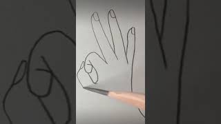 wow Drawing / hand drawing / Drawing tricks / Drawing idea #shorts
