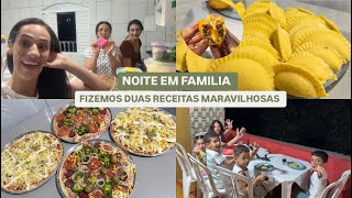 Essa receita nos surpreendeu|noite em familia| jogando conversa fora| amamos fazer isso| LAÍS VELOSO