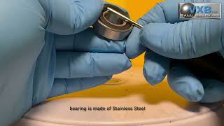 Comparison 15mm inner diameter-Bore-ID Sealed Bearing S6002-2RS vs Angular Contact bearing 7002B