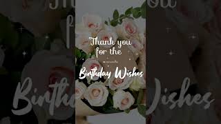 #thank #bday #birthday #shorts #gratitude #grateful Thank You Message For Birthday Wishes | Season 4