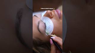 How to lash in layers ♥️ Part 1!