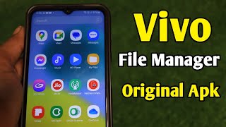 How to install File Manager on any vivo mobile | vivo file Manager | file manager vivo