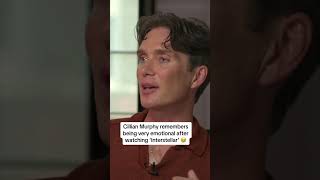 Cillian Murphy Remembers Being Very Emotional After Watching 'Interstellar' 🥹 #Shorts