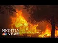 Fast-Moving California Wildfire Kills Two As More Fires Rage In The West | NBC Nightly News