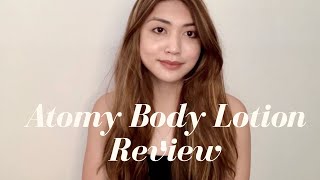 Atomy Body Lotion Review