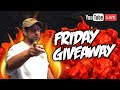 Friday Live Giveaway!