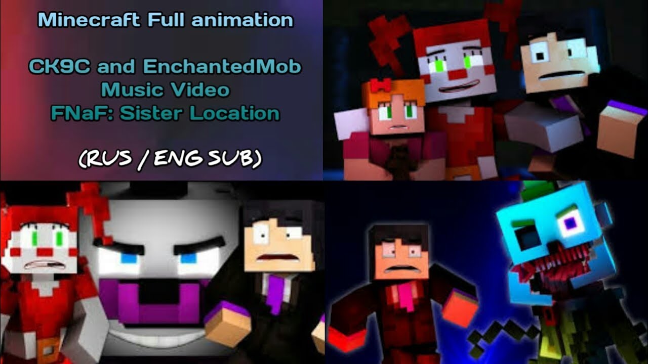 [RUS/ENG SUB] Minecraft | FNaF: SL Music Video | Full Animation ...