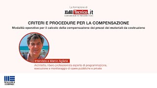 Criteri e procedure per la compensazione dei prezzi dei materiali nelle opere pubbliche