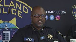 Raw: Oakland Police Chief LeRonne Armstrong talks about double homicide at teen party, King Estates