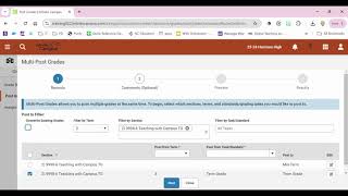 SCS - NCSIS/Infinite Campus - Posting Grades