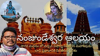 Nanjundeshwara temple full tour in Telugu | Nanjangud srikanteshwara | Near Mysore | Mysore Ep - 6