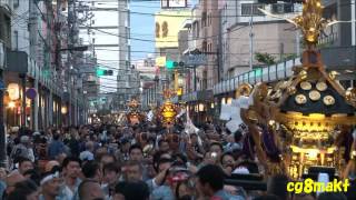 平成26年 三社祭 宵宮 千束通り4町会連合渡御