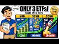 The Only 3 ETFs I'd Buy If I had to start over in 2025/2026