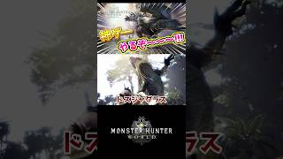 【MHW】ワイルズまでにワールドをクリアするぞ〜‼️でも、もうワールド忘れすぎてほぼ初見顔😂 #モンハン  #モンスターハンター  #モンハンワールド  #mhw  #youtubeshorts